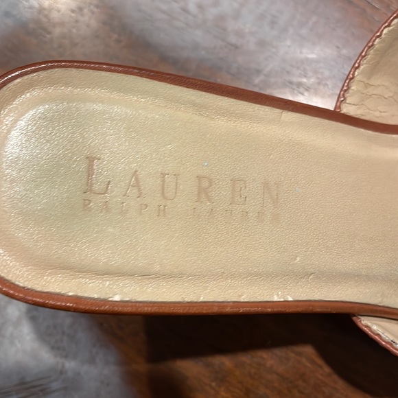 Ralph Lauren leather heel slides (sz 8) - Picture 10 of 10